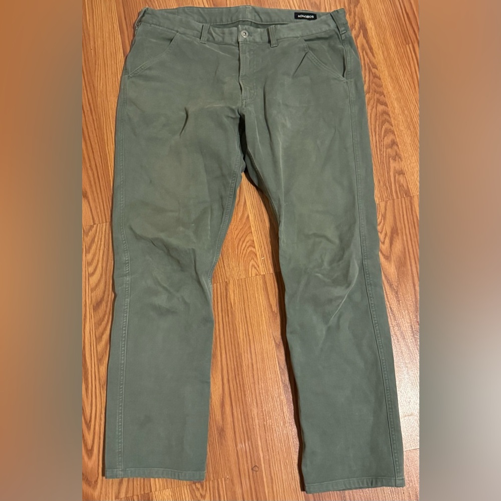 Bonobos Men’s Green‎ Slim Pants Size 35/30